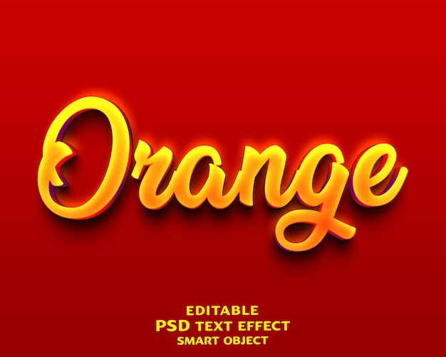 un cartel rojo para un rectángulo naranja con las palabras naranja