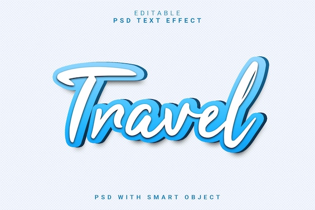 un cartel para viajar con un fondo azul y una imagen de un texto de viaje inteligente