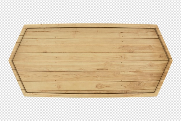 cartello in legno