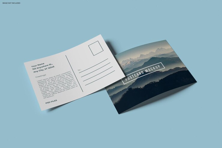 Cartolina Mockup