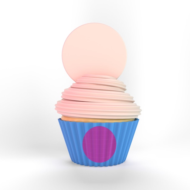 PSD cartoon-muffin