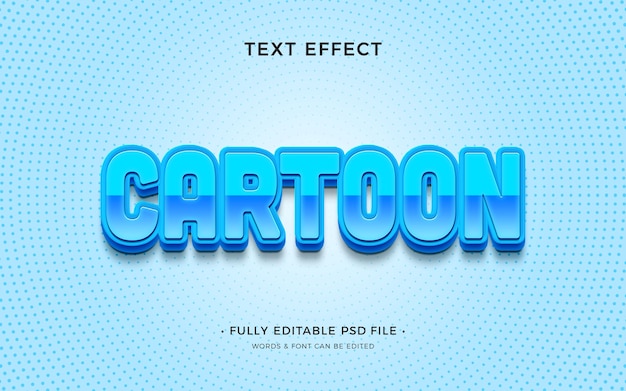 Cartoon-Text-Effekt