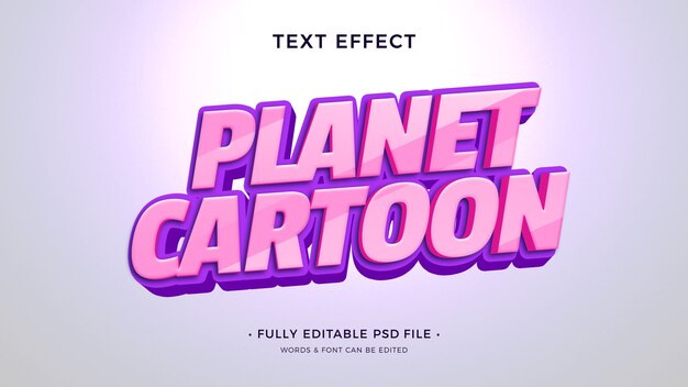 Cartoon-Text-Effekt