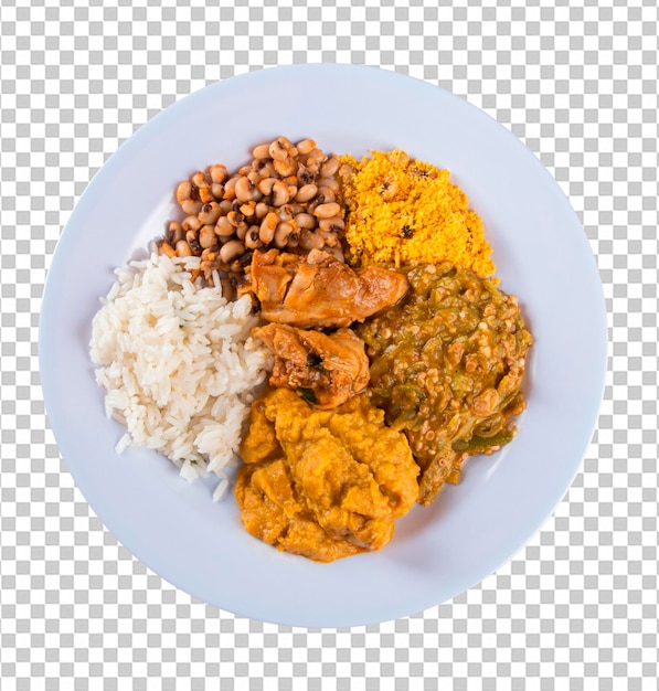 PSD caruru, nourriture traditionnelle afro-brésilienne typique de bahia