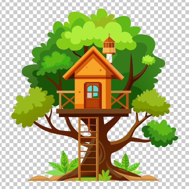 PSD la casa en el árbol.