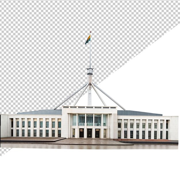 PSD casa do parlamento em fundo transparente