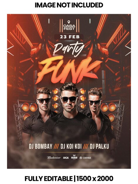 Casa Fest Party Funk Night avec les DJs Bombay Koi Koi et Palku