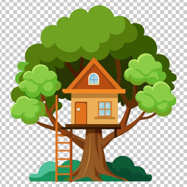 PSD casa na árvore