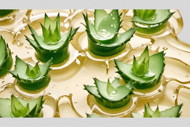 PSD cascada de gel verde espeso