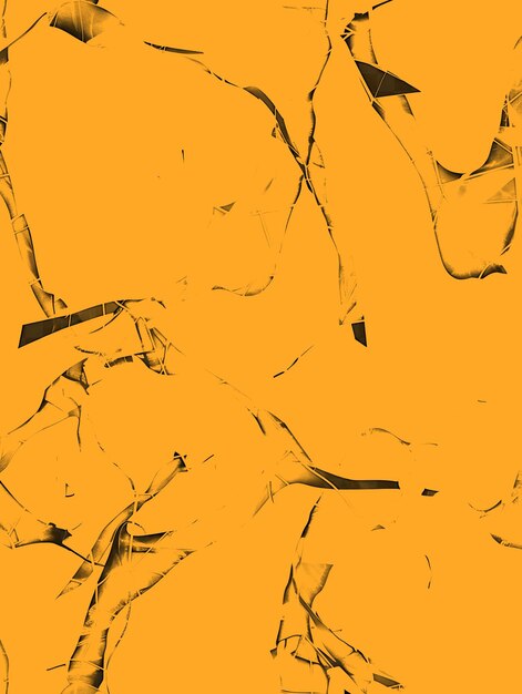 PSD las cáscaras de naranja con alambre retorcido y silueta de vidrio destrozado efecto de textura fx fondo de collage