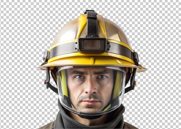 PSD casco de bomberos fotográfico