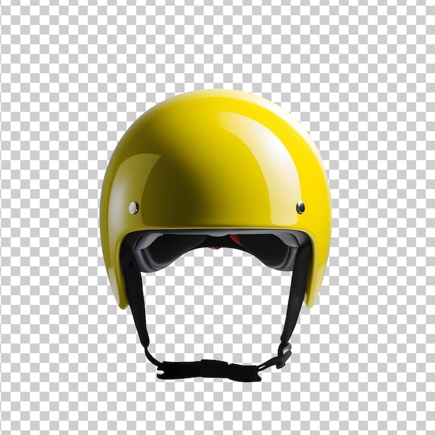 Casco giallo aperto