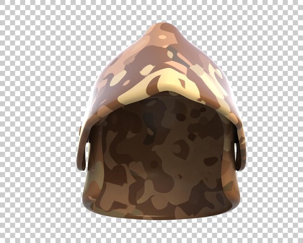 PSD el casco de gladiador aislado en el fondo ilustración de renderización 3d