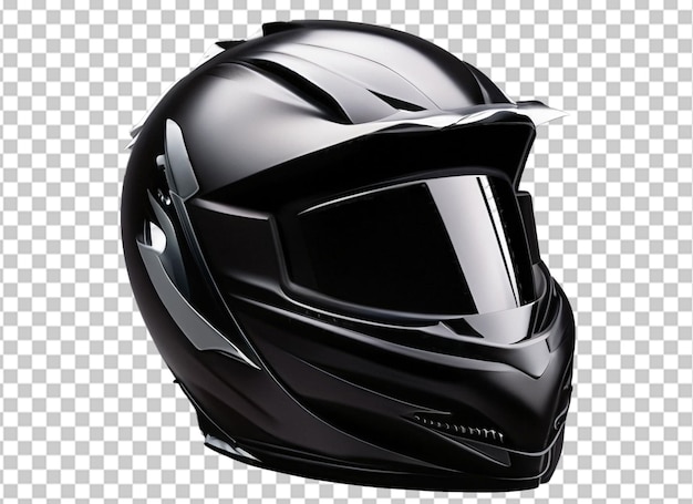 casco de moto negro 3d