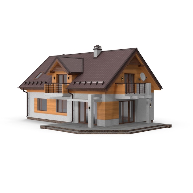 Case progettate in 3D in vendita Moderna architettura residenziale amp costruzione immobiliare in edificio