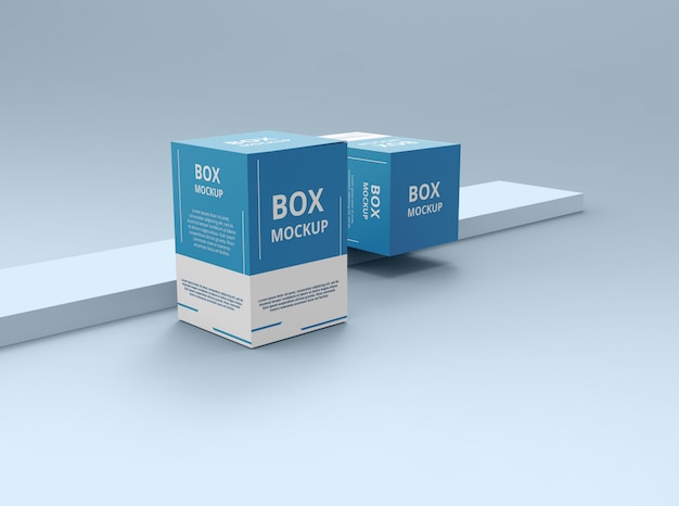 Casella mockup file psd