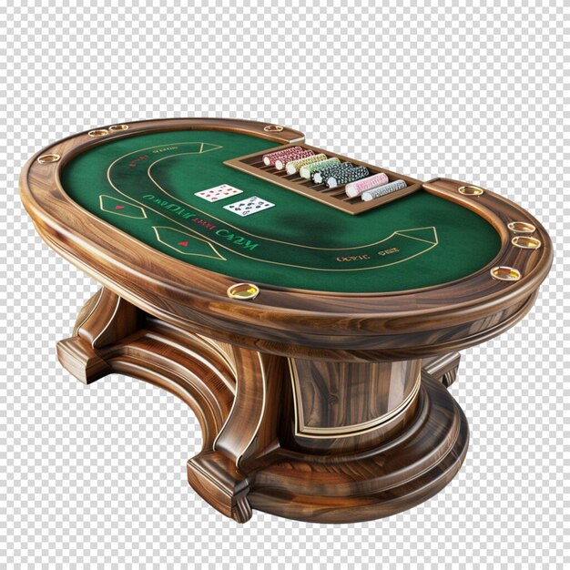 PSD casino royal isolado em fundo transparente