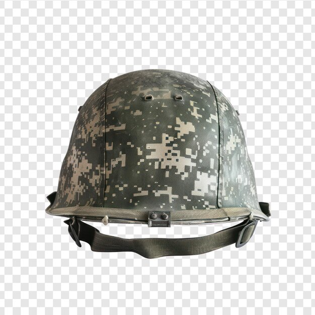 PSD casque de l'armée sur fond transparent png