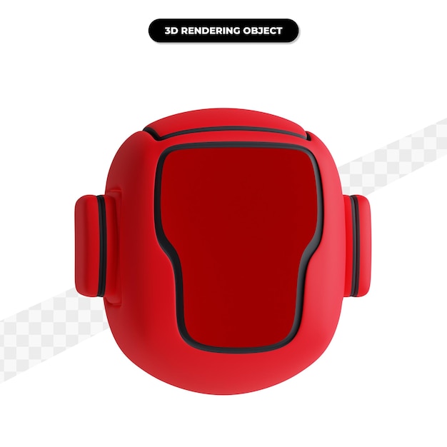 Casque De Boxe Rendu 3d Illustration