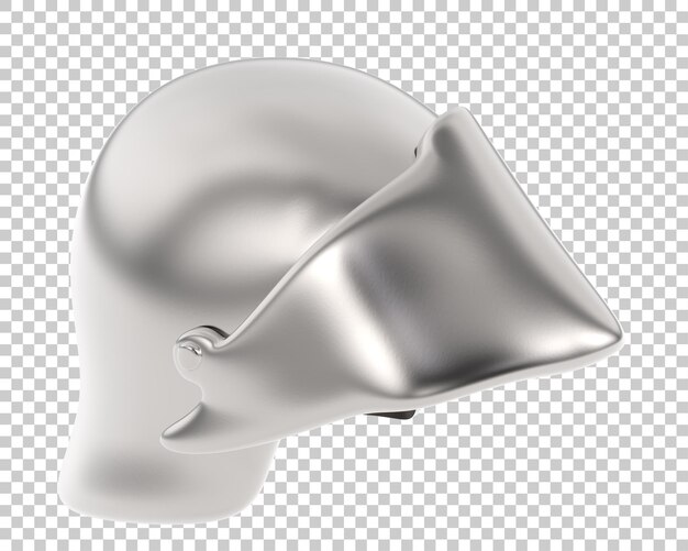 Casque Médiéval Isolé Sur Fond Transparent Illustration De Rendu 3d