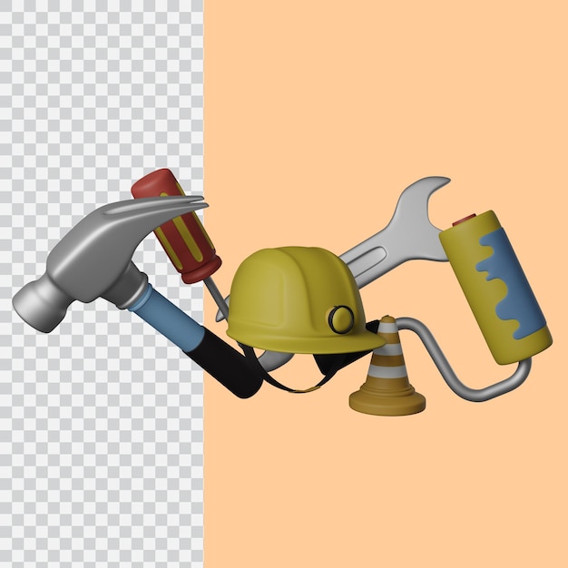 Casque et outils de sécurité 3D