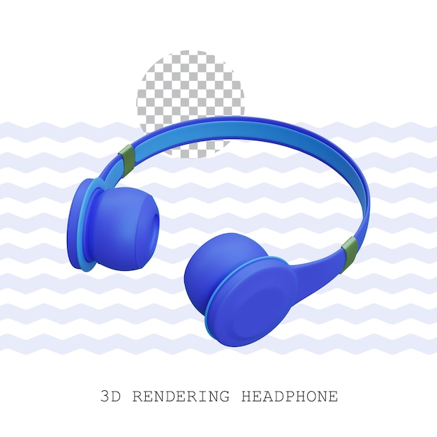 Casque de rendu 3D