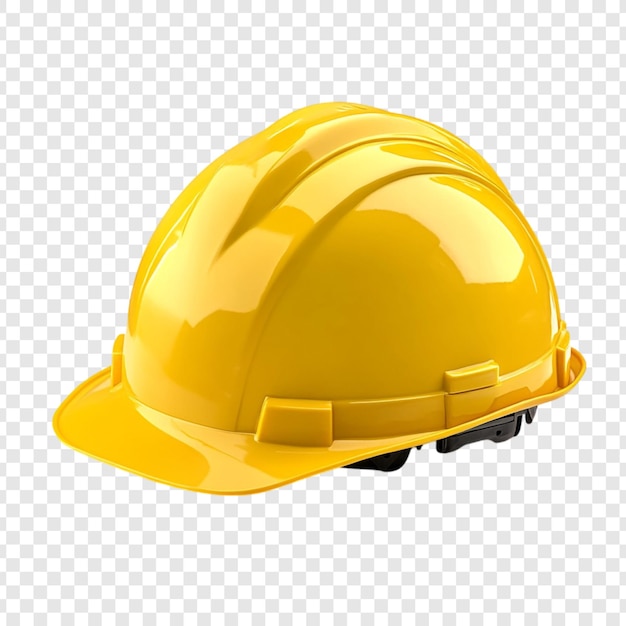 Un casque de sécurité jaune vif équipement de protection des travailleurs de la construction équipement de sécurité industrielle