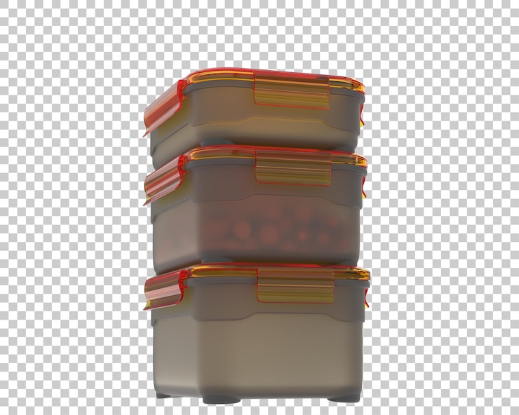 PSD casserole isolated on transparent background 3d rendering illustration