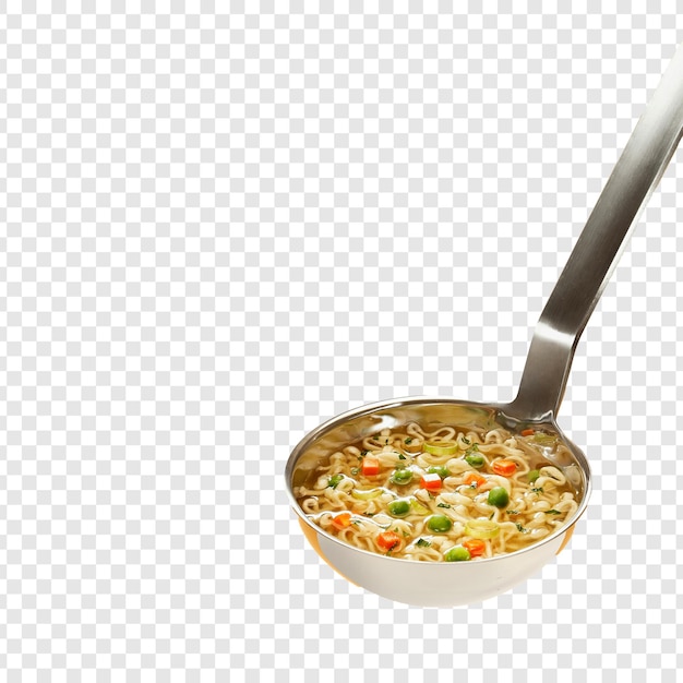 une casserole de nourriture avec une cuillère