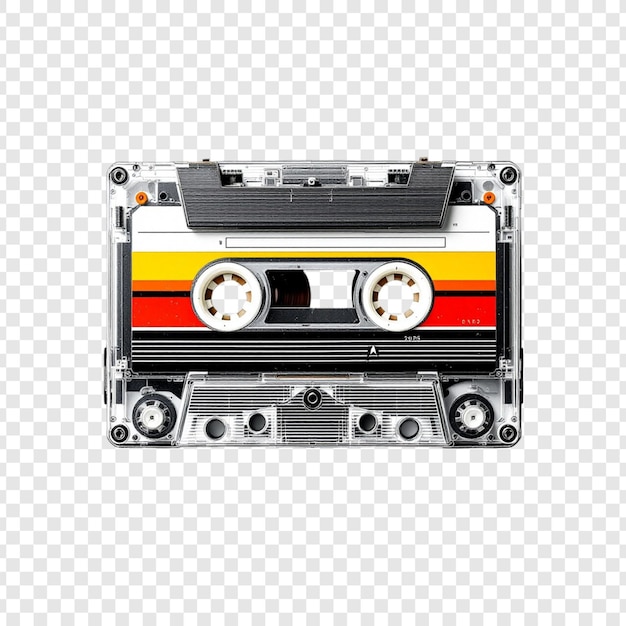 Cassetta retro musica vintage anni '80 nostalgia audio analogico