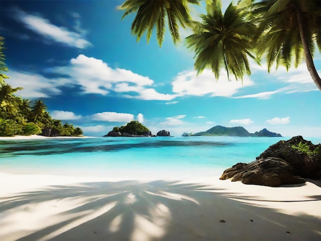 Catturare la maestosa bellezza di un tramonto vivido su una spiaggia e un mare incontaminati in 8K Ultra HD