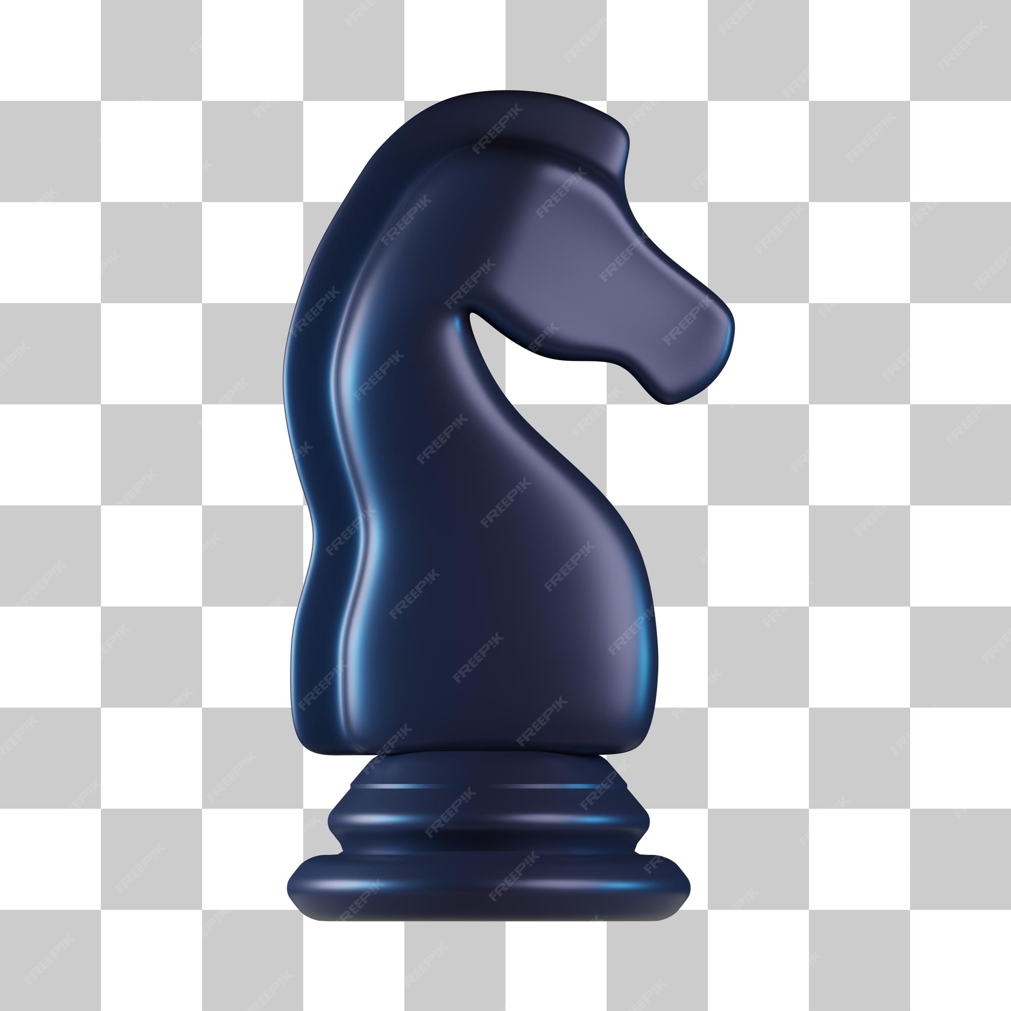 Figura de cavalo de xadrez 2d em AutoCAD, CAD (28.62 KB)