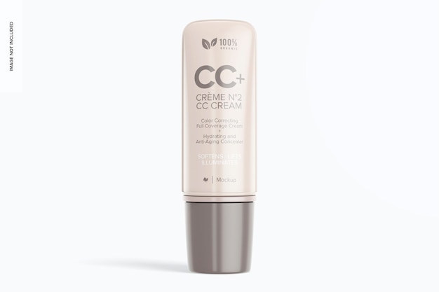 CC Cream Bottle Mockup