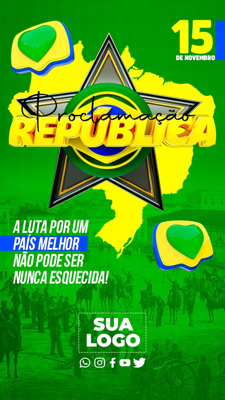 PSD celebração de setembro brasil