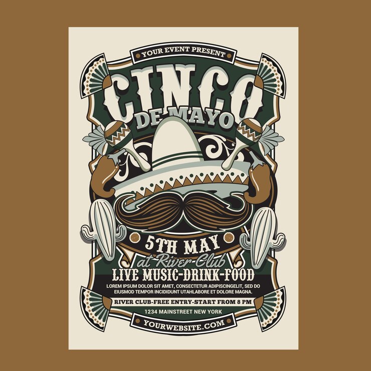 PSD celebración del cinco de mayo en el river club