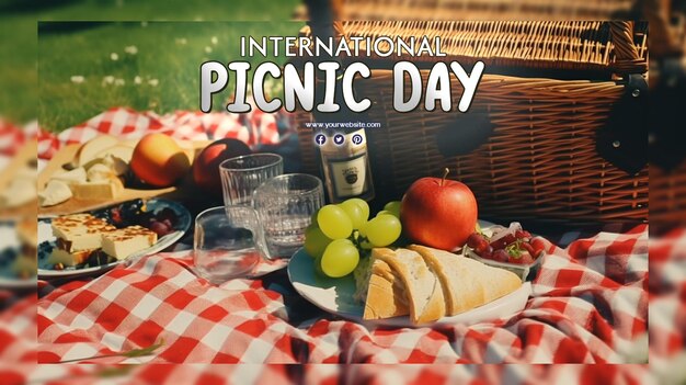 PSD celebración del día internacional del picnic.