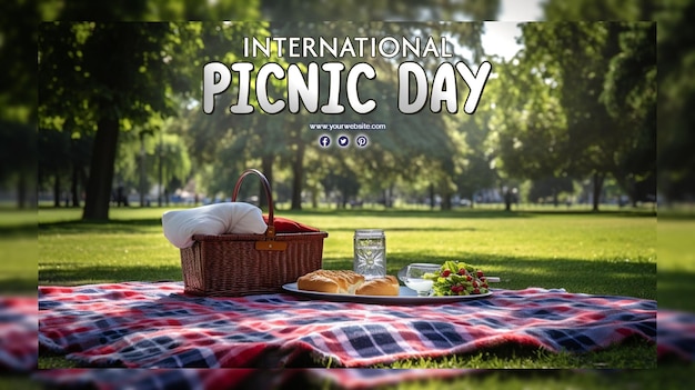 Celebración del día internacional del picnic.