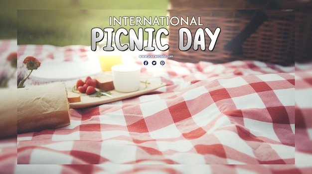 PSD celebración del día internacional del picnic.