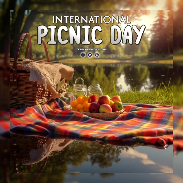 PSD celebración del día internacional del picnic.