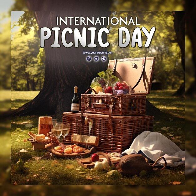 Celebración del día internacional del picnic.