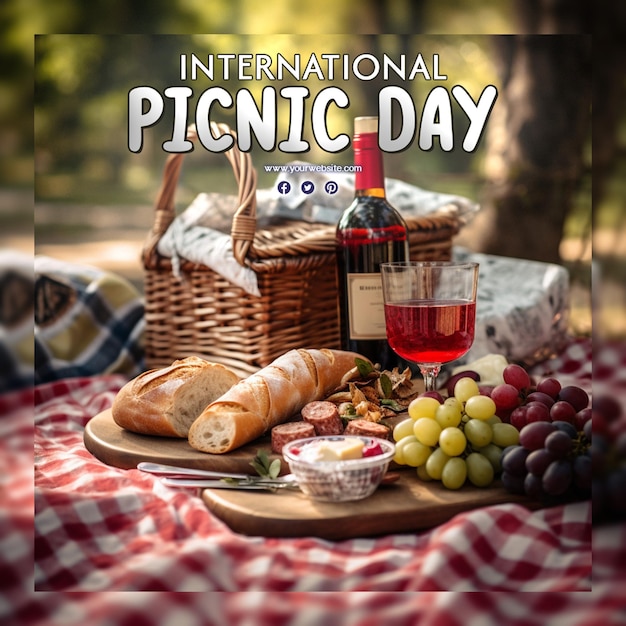 PSD celebración del día internacional del picnic.