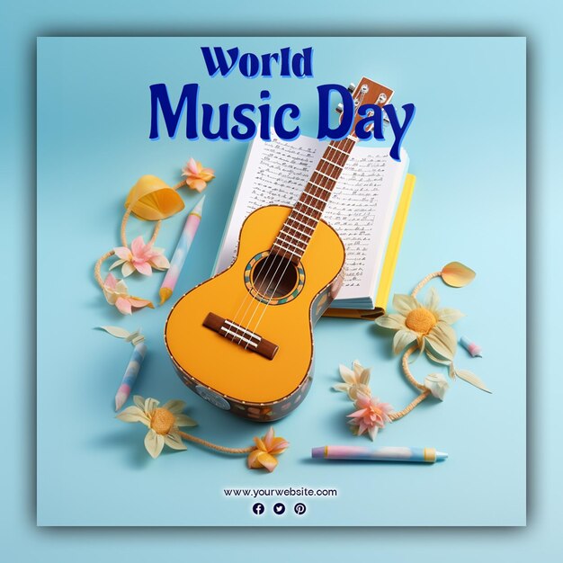 PSD celebración del día mundial de la música.