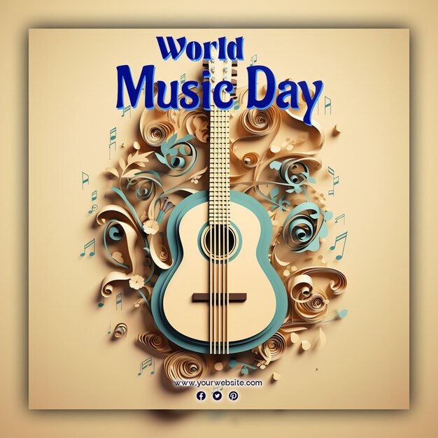 PSD celebración del día mundial de la música.