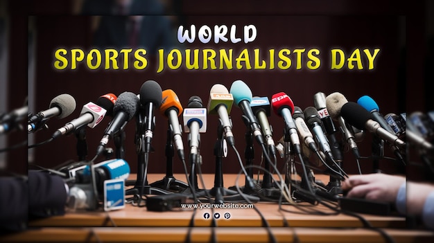 Celebración del día mundial del periodista deportivo