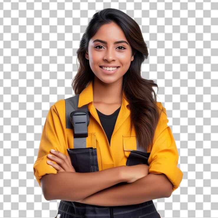 PSD celebración del día del trabajo tabla de tiza con texto amarillo en fondo de madera azul rústico