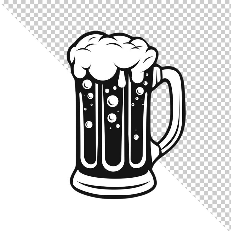 PSD celebración del oktoberfest aislada en un fondo transparente