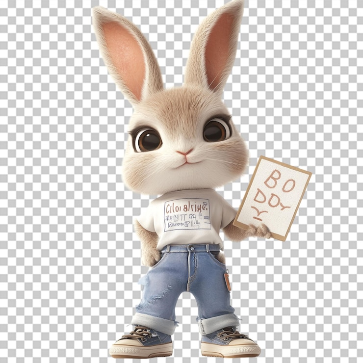 PSD celebraciones de pascua ilustración en png