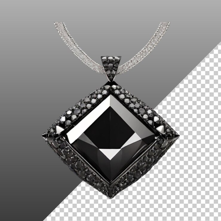 PSD celebrar la belleza rara abrazar la elegancia del mes del diamante negro