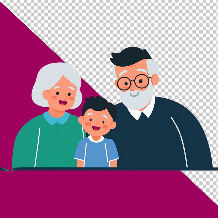 PSD celebrar el día de los abuelos png