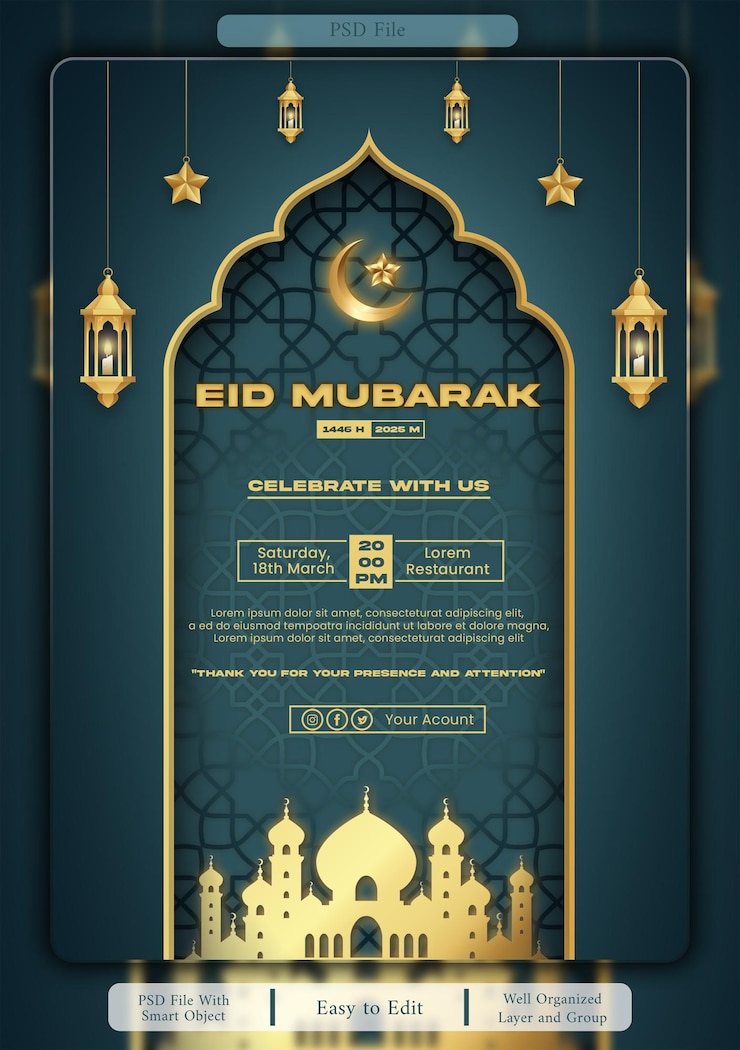 PSD célébration de l'aïd moubarak